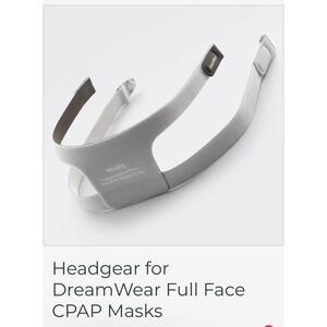 Philips CPAP Headgear Unisex OS Gray New DreamWear Full Face Mask Strap 1133450